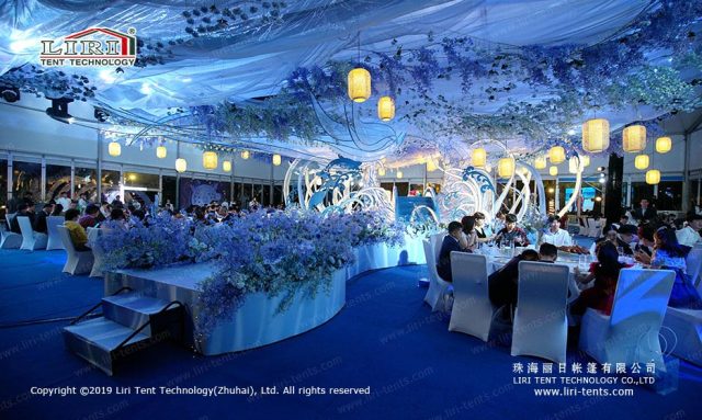 欧式婚礼蓬房现场